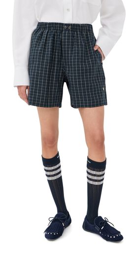 Wales Bonner Wales Bonner Sunday Shorts Grey/Ivory/Navy