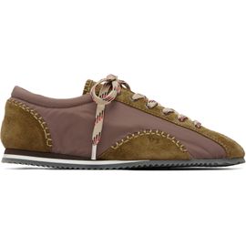 Wales Bonner Wales Bonner Taupe & Khaki Paris Sneakers