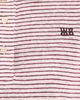 Wales Bonner Wales Bonner Trust Polo Shirt Ivory/Wine - 6