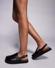 WALK LONDON Walk London Barca clog mule in black grain leather - 2