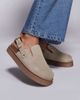 WALK LONDON Walk London Barca clog mule in stone suede-Neutral - 1