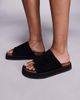 WALK LONDON Walk London Barca Velcro Mule in black - 1
