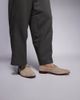 WALK LONDON Walk London Capri trim loafers in stone suede-Neutral - 4