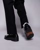 WALK LONDON Walk London Dalston penny loafers in black smooth leather - 2