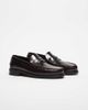 WALK LONDON Walk London Dalston penny loafers in deep burgundy-Red - 4
