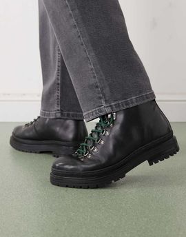 WALK LONDON Walk London eagle hiker boots in black
