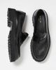 WALK LONDON Walk London Hopper Saddle croc loafers in black - 1