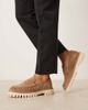 WALK LONDON Walk London Hopper saddle loafers in tan suede-Brown - 4