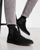 WALK LONDON Walk London hornchurch chelsea boots in black suede-Neutral - 1