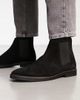 WALK LONDON Walk London hornchurch chelsea boots in black suede-Neutral - 2