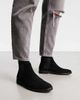 WALK LONDON Walk London hornchurch chelsea boots in black suede-Neutral - 3