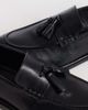 WALK LONDON Walk London Putney tassel loafers in black leather - 3