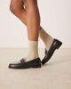 WALK LONDON Walk London Rhea Saddle loafers in snake print-Multi - 3