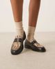 WALK LONDON Walk London Rhea Saddle loafers in zebra print-Multi - 1