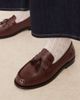 WALK LONDON Walk London Rhea tassel loafers in cherry liqueur-Red - 4