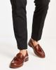 WALK LONDON Walk London Riva tassel loafers in tan leather-Brown - 2