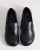 WALK LONDON Walk London Roma saddle loafer in black leather - 2
