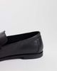 WALK LONDON Walk London Roma saddle loafer in black leather - 3