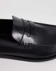 WALK LONDON Walk London Roma saddle loafer in black leather - 4