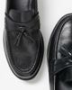 WALK LONDON Walk London Sean tassel loafers in black - 3