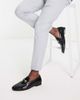 WALK LONDON Walk London terry snaffle loafers in black leather - 4
