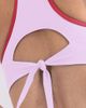 Wallien Wallien Women's Racerfront Tie Bikini Top - 3