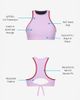 Wallien Wallien Women's Racerfront Tie Bikini Top - 5