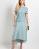 Wallis Wallis Petite Lace Overlay Midi Dress - 1