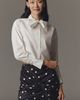 Walter Baker Monroe Bowed Buttondown Top - 1