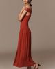 Walter Baker Soraya Off-Shoulder Drop-Waist Dress - 1