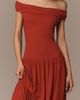 Walter Baker Soraya Off-Shoulder Drop-Waist Dress - 4