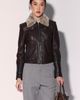 Walter Baker Walter Baker Liza Leather Fur Jacket - 1