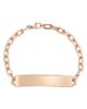 Walters Faith Walters Faith 18K Rose Gold Carrington Diamond Id Bracelet - 1