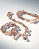 Walters Faith Walters Faith 18K Rose Gold Diamond Chain Link Bracelet - 4