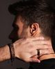 Walters Faith Walters Faith Men's 18K Rose Gold Onyx & Diamond Origami Beaded Bracelet - 2