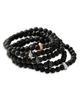 Walters Faith Walters Faith Men's 18K Rose Gold Onyx & Diamond Origami Beaded Bracelet - 3