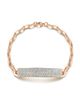 Walters Faith Women's Carrington 18K Rose Gold & Diamond ID Bracelet - 1