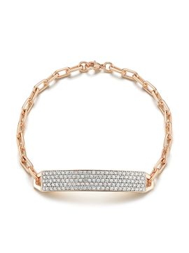 Walters Faith Women's Carrington 18K Rose Gold & Diamond ID Bracelet