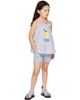 Wander & Wonder Wander & Wonder Kids Blue Striped Shorts - 4