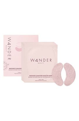 Wander Beauty Wander Beauty Baggage Claim Rose Gold Eye Masks 