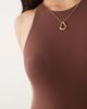 Wanderdoll Wanderdoll Bella sculpting second skin racer neck bodysuit in chocolate - part of a set-Brown - 4