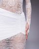 Wanderdoll Wanderdoll Britney asymmetric ruched waist lace maxi skirt in white - part of a set - 2