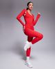 Wanderdoll Wanderdoll Everyday exclusive elevated active long sleeve shrug in red - part of a set - 3