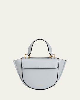 Wandler Hortensia Small Leather Top-Handle Bag