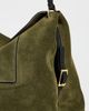 Wandler Wandler Penelope Slouch Bag Olive Suede One - 5