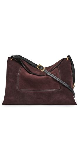 Wandler Wandler Penelope Slouch Shoulder Bag Acai Suede One