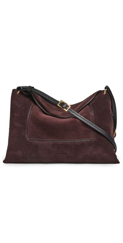 Wandler Wandler Penelope Slouch Shoulder Bag Acai Suede One