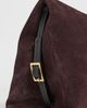 Wandler Wandler Penelope Slouch Shoulder Bag Acai Suede One - 5