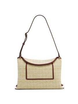 Wandler Women's Penelope Raffia Shoulder Bag