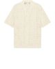 WAO WAO Floral Crochet Camp Shirt - 2
